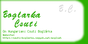 boglarka csuti business card